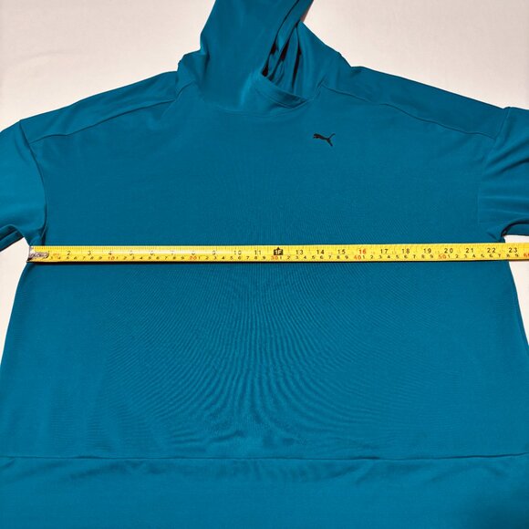 PUMA Cloudspun Pullover Hoodie Womens Cold Green Athletic Outerwear 52576222 - Picture 7 of 10